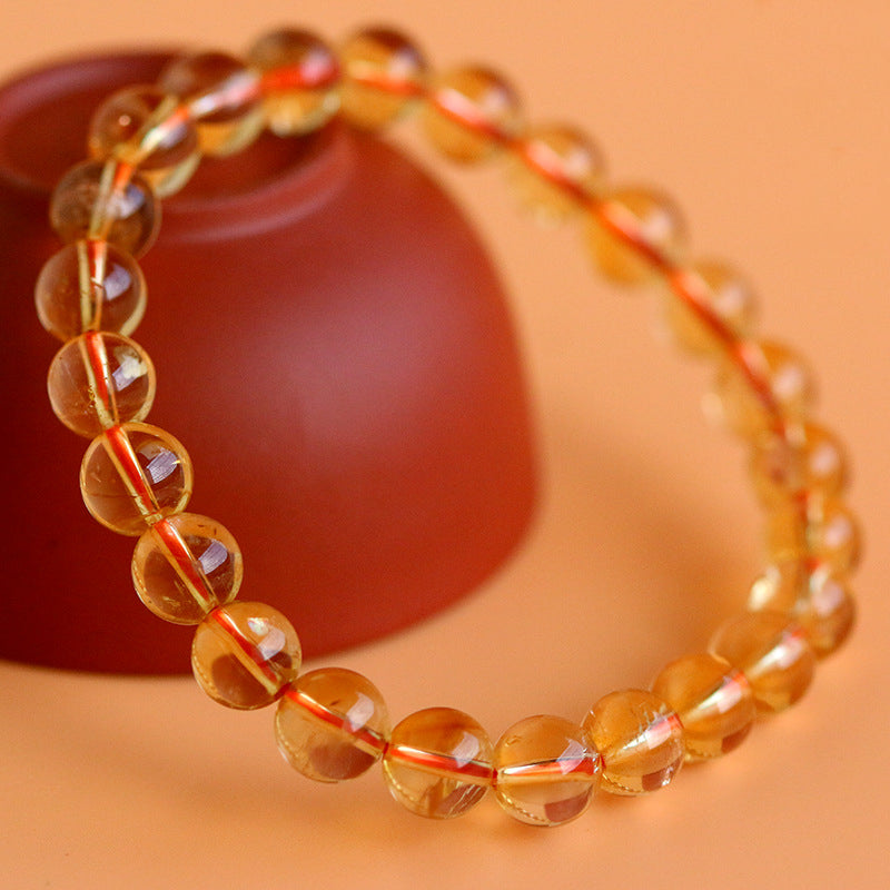 Unique Natural Citrine Bracelet