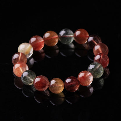 Natural Brazilian Color Hair Crystal Bracelet